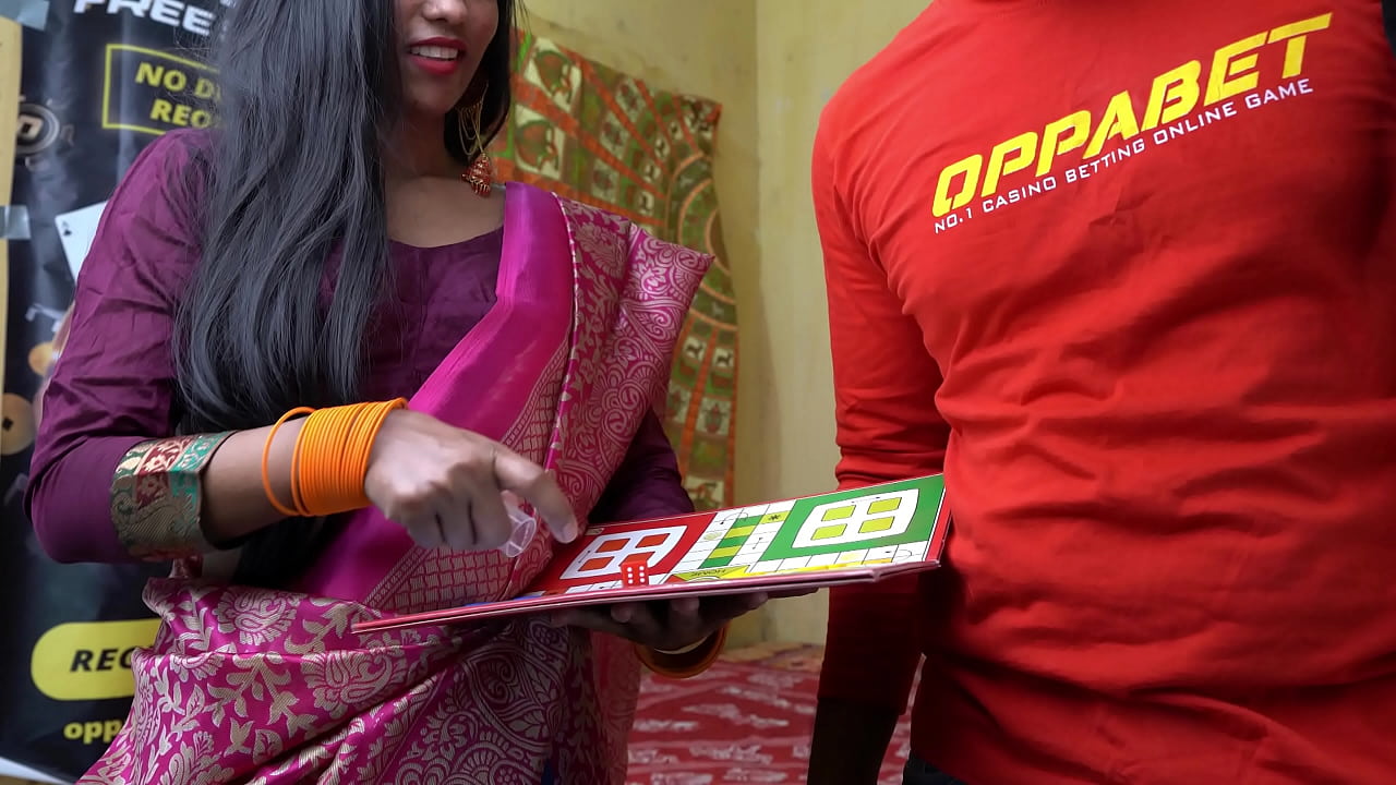 Indian step mom gets fucked hard by son after ludo game