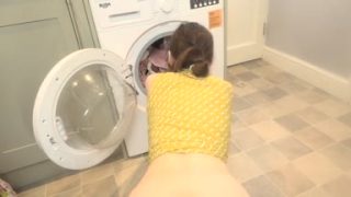Sydney Harwin mom fucking during laundry